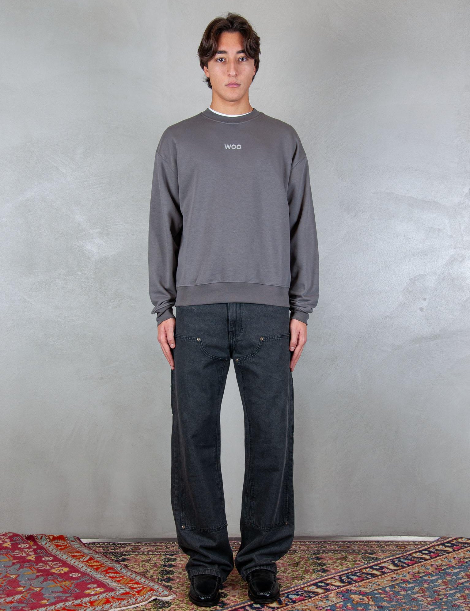 >Atlanta crewneck SW021FL GRIGIO WOC 