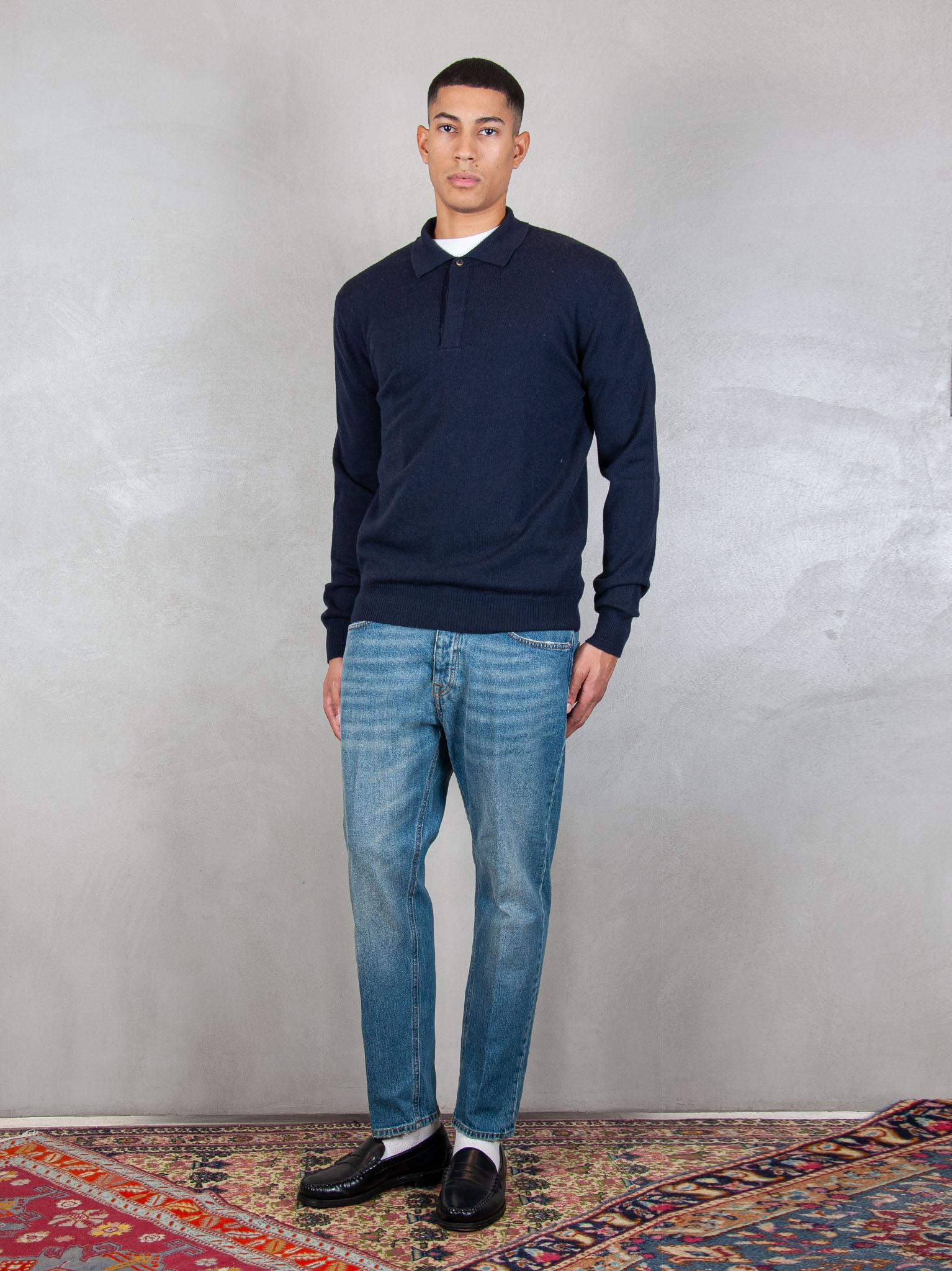 Maglia polo AU3103BU 1001 Alpha Studio 