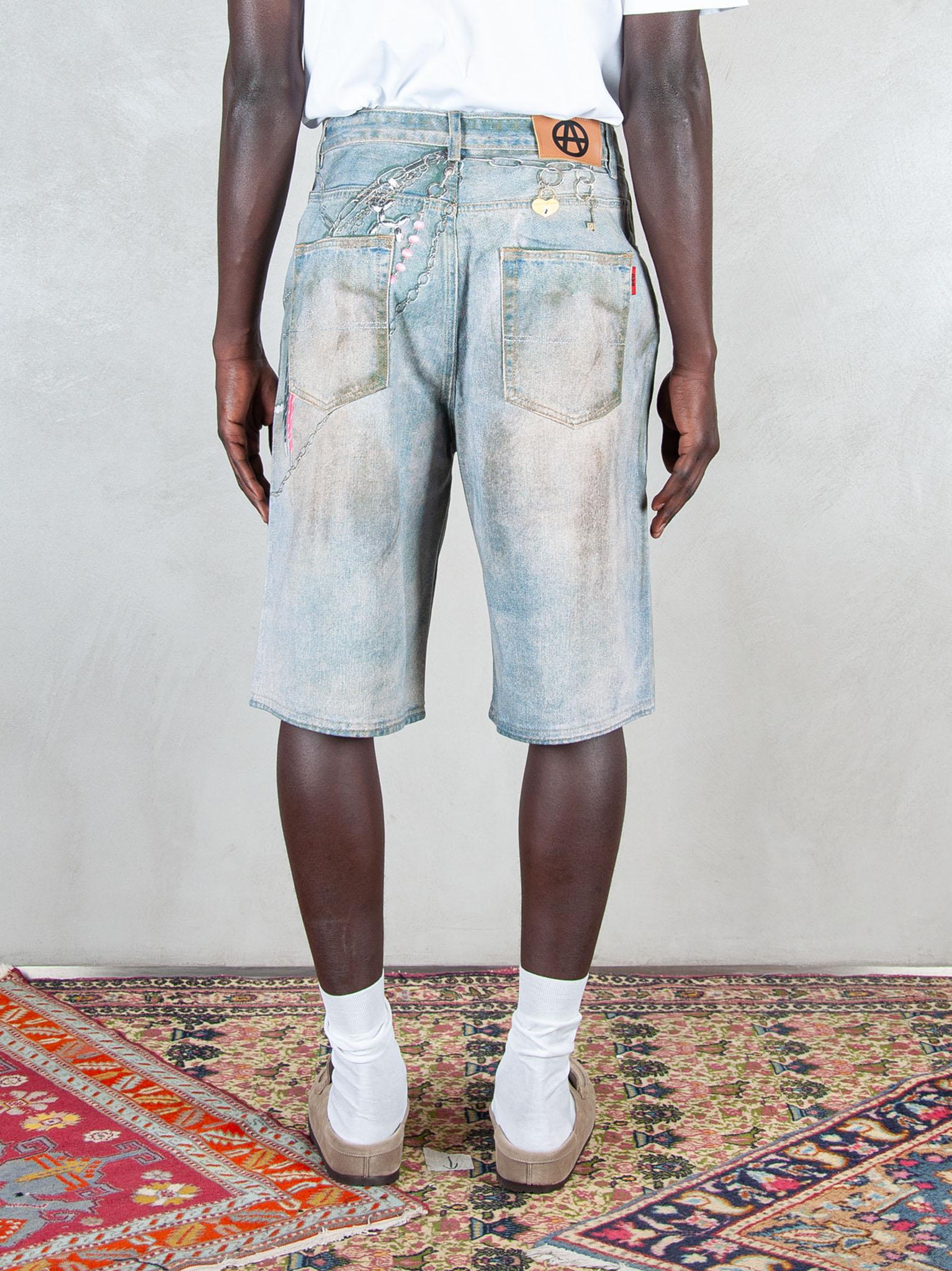 Acupuncture Bermuda  Ocean Front Shorts OCEAN FRONT SHORTS DENIM BLUE Acupuncture 