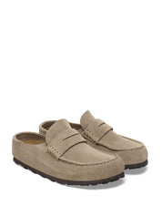 Birkenstock <BR/>Naples Suede NAPLES SUEDE-TAUPE Birkenstock 