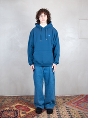 Ader Error Felpa <BR/>Semi Oversized Hoodie BMSGFYHD0101 NV-NAVY Ader Error 