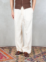 I'M Brian <BR/>Pantalone Coulisse PA3696 PANNA I'm Brian 