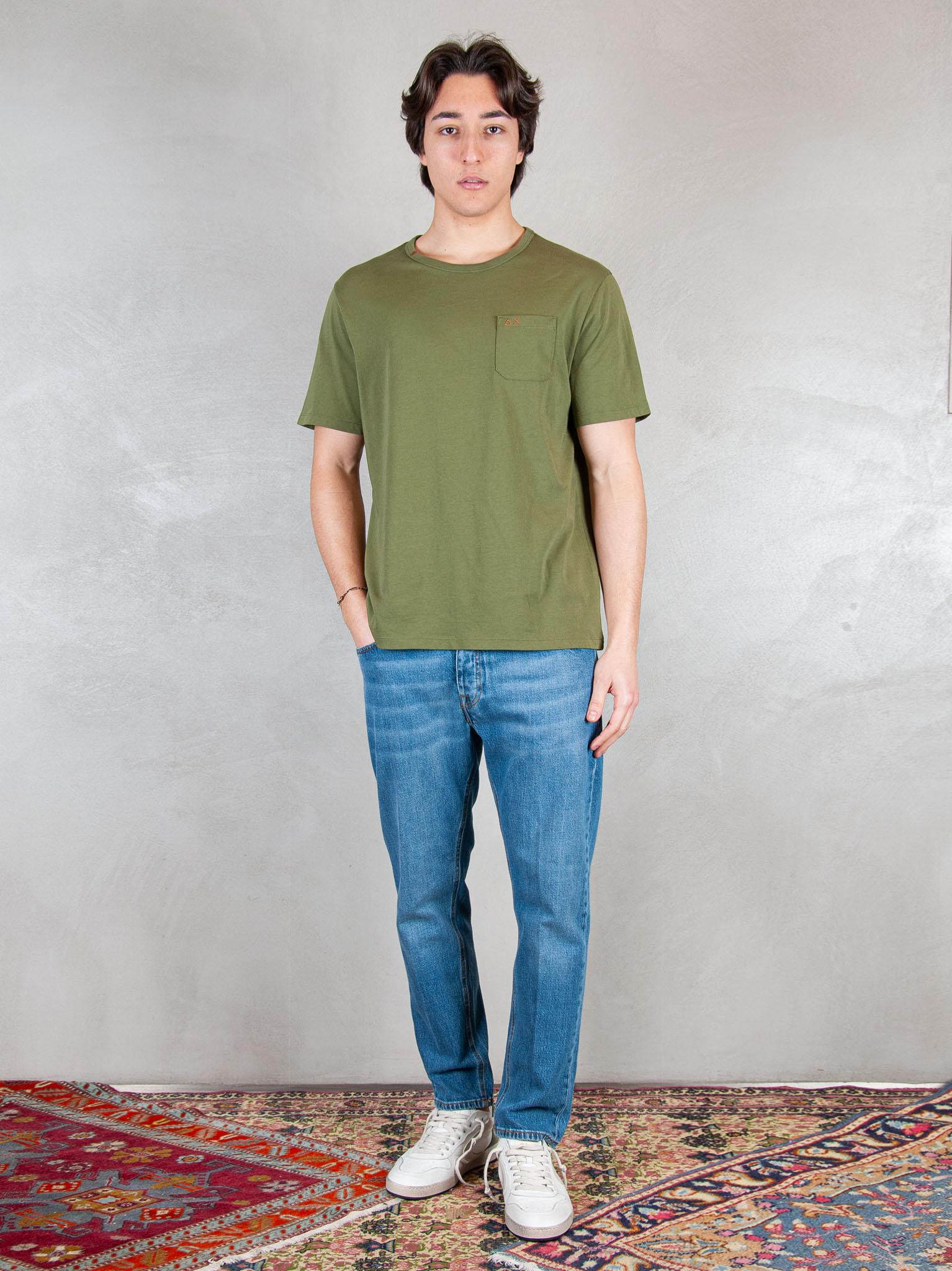 Sun68 T-shirt Taschino T36101 37 Sun68 