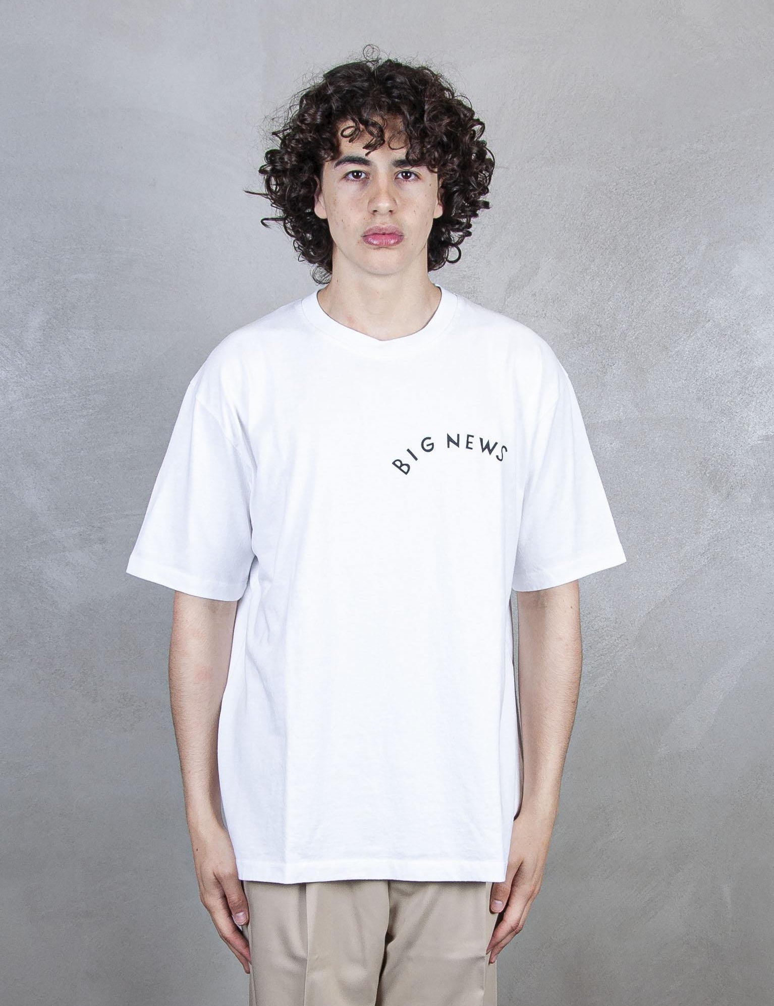 Big News T-Shirt 53200 WHITE Parra 