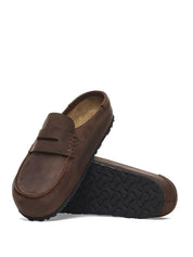 Birkenstock <BR/>Naples Wrapped NAPLES OILED LEATHER OILED LTHR-HABANA Birkenstock 
