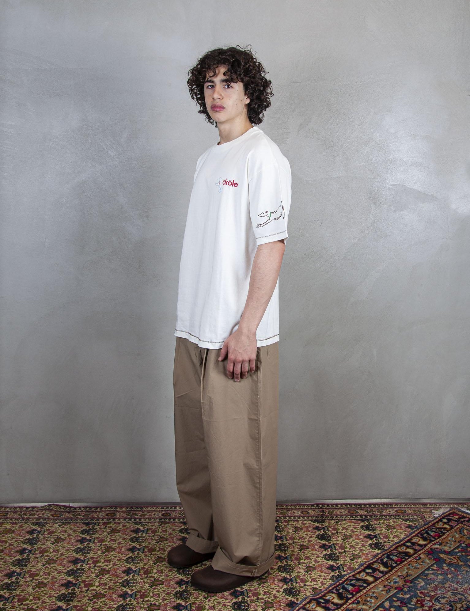 Le T-Shirt Club House G-TS240-CO134 OW Drôle De Monsieur 