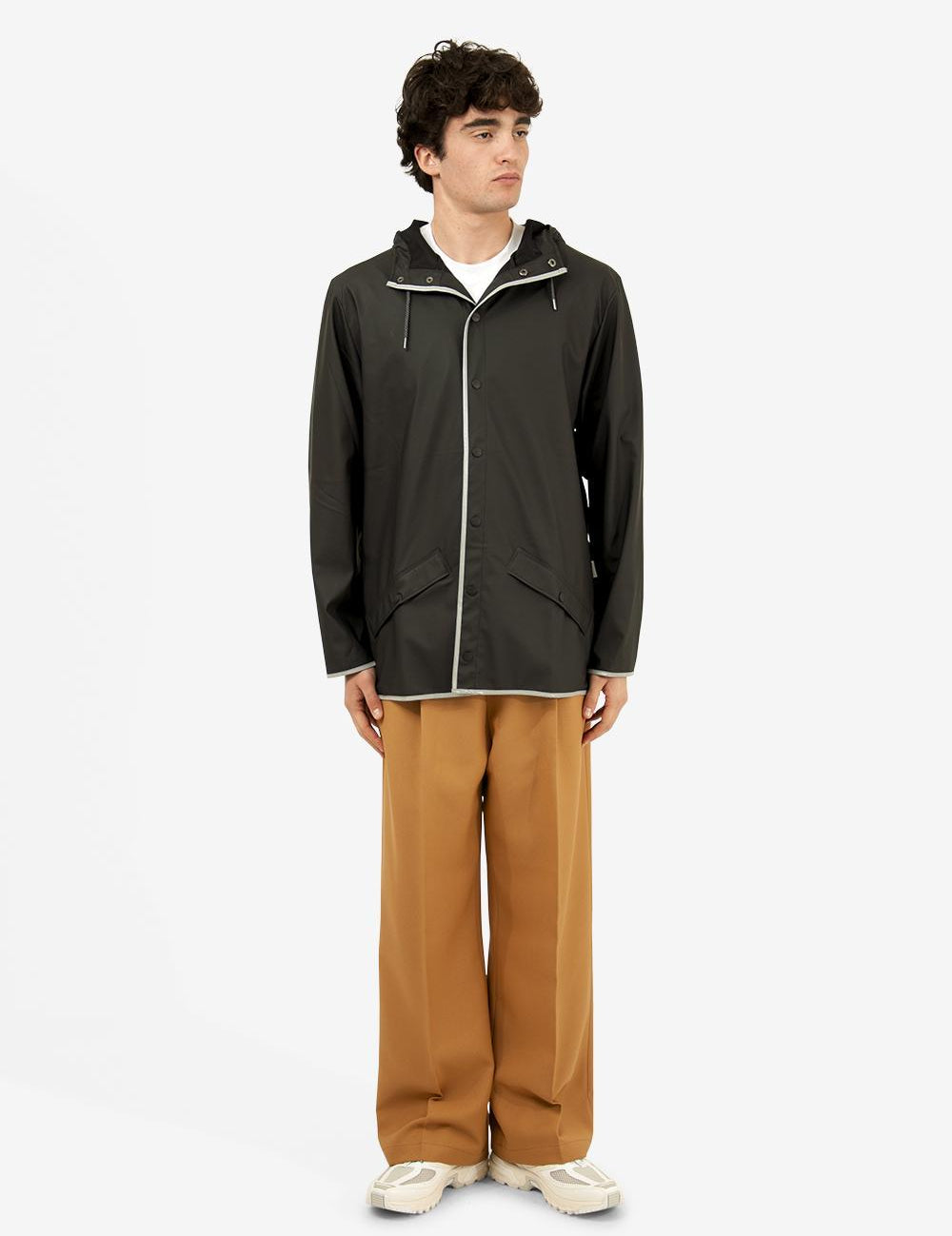 >Jacket JACKET BLK REFLECTIVE Rains 