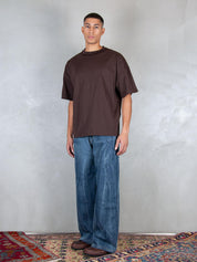 Hi Five T-Shirt <BR/>Plea tee PLEA TEE MARRONE Hi Five 