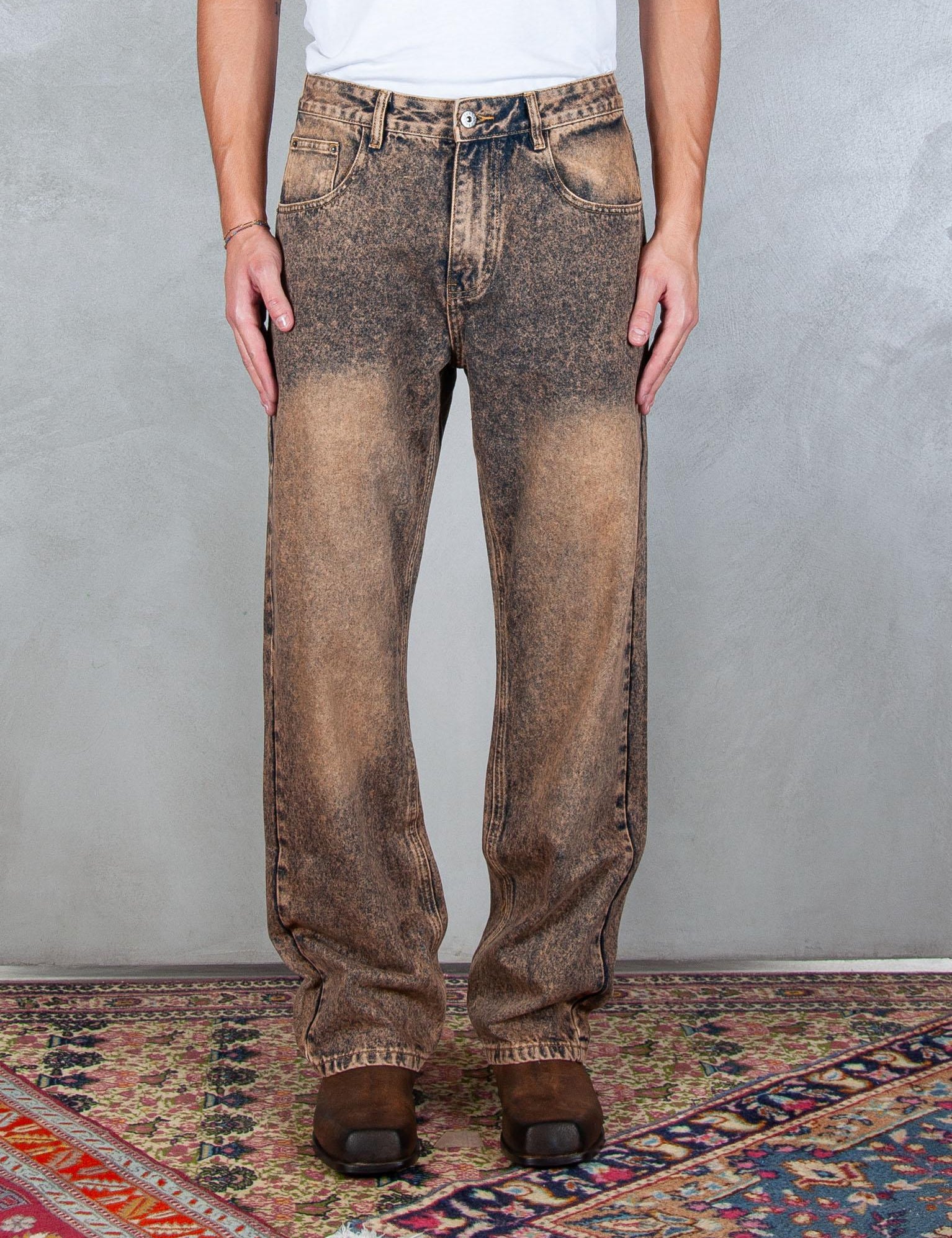 >Texas Denim TEXAS DENIM MUDDY YELLOW Acupuncture 