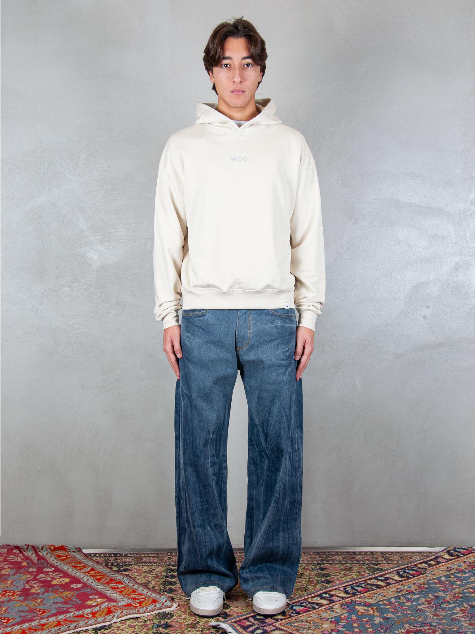 Woc felpa Phoenix hoodie SW037FL BURRO WOC 