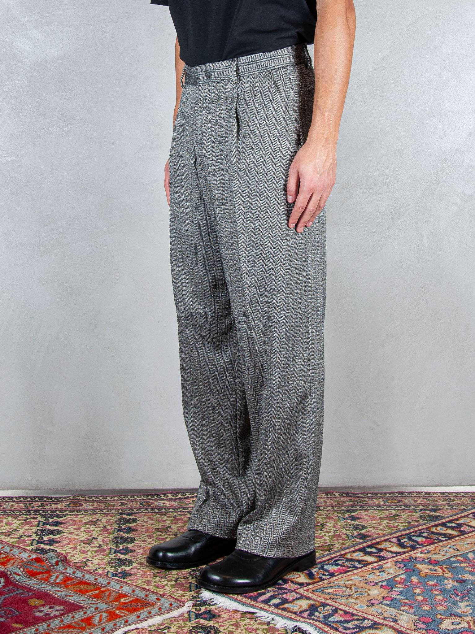 I'M Brian Pantalone 2 pinces Spigato PA3505 NERO I'm Brain 