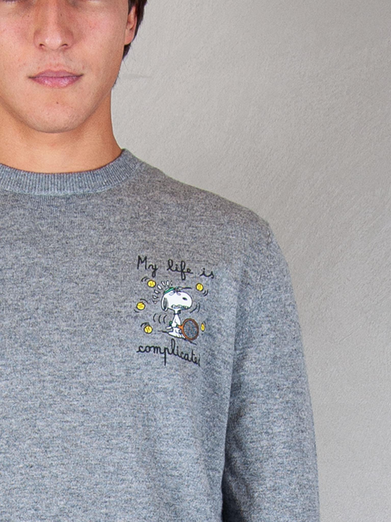 MC2 Saint Barth maglia Heron embroyed wool HER0024 00543I MC2 St Barth 