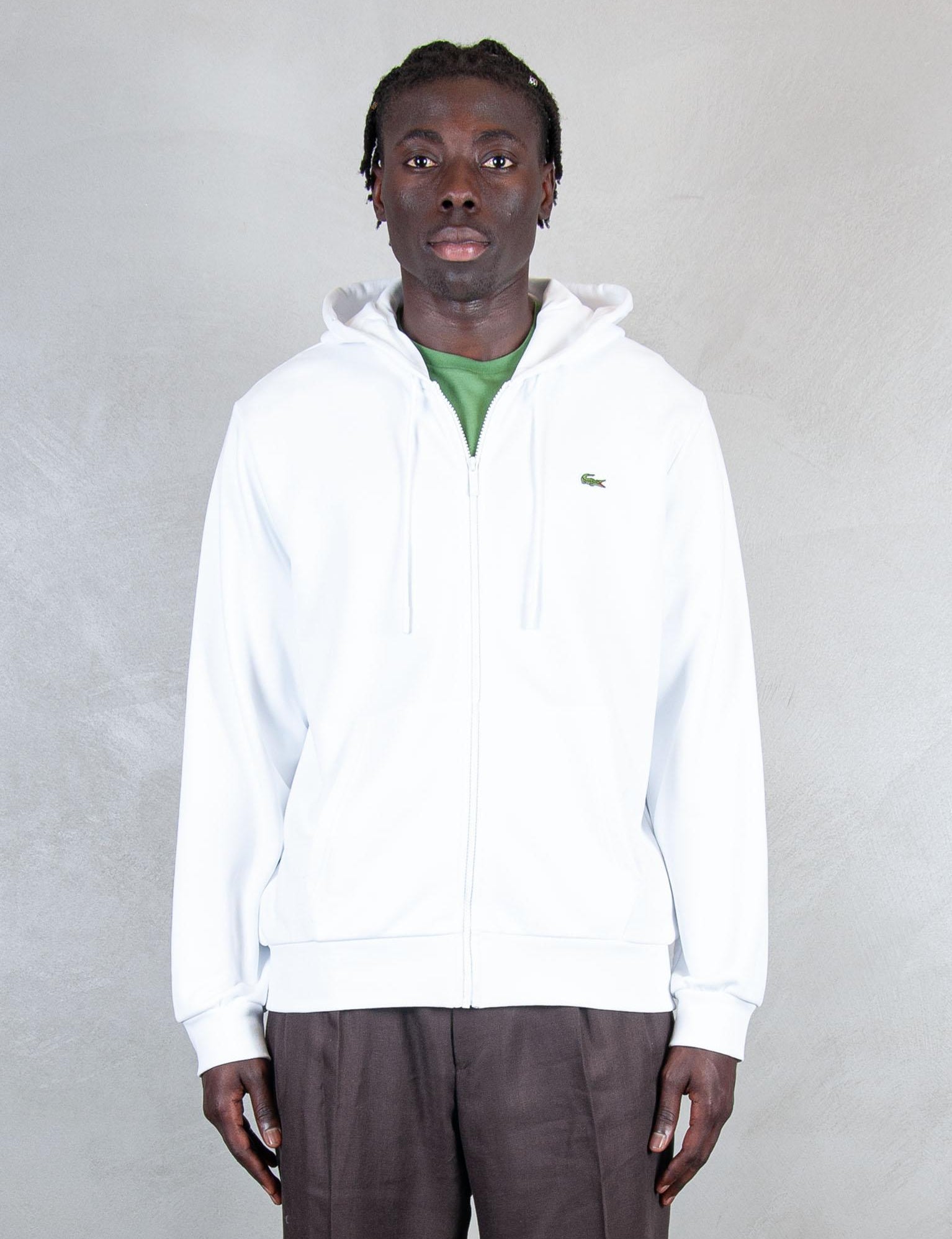 >Felpa Giubbotto Zip SH9809 001 Lacoste 