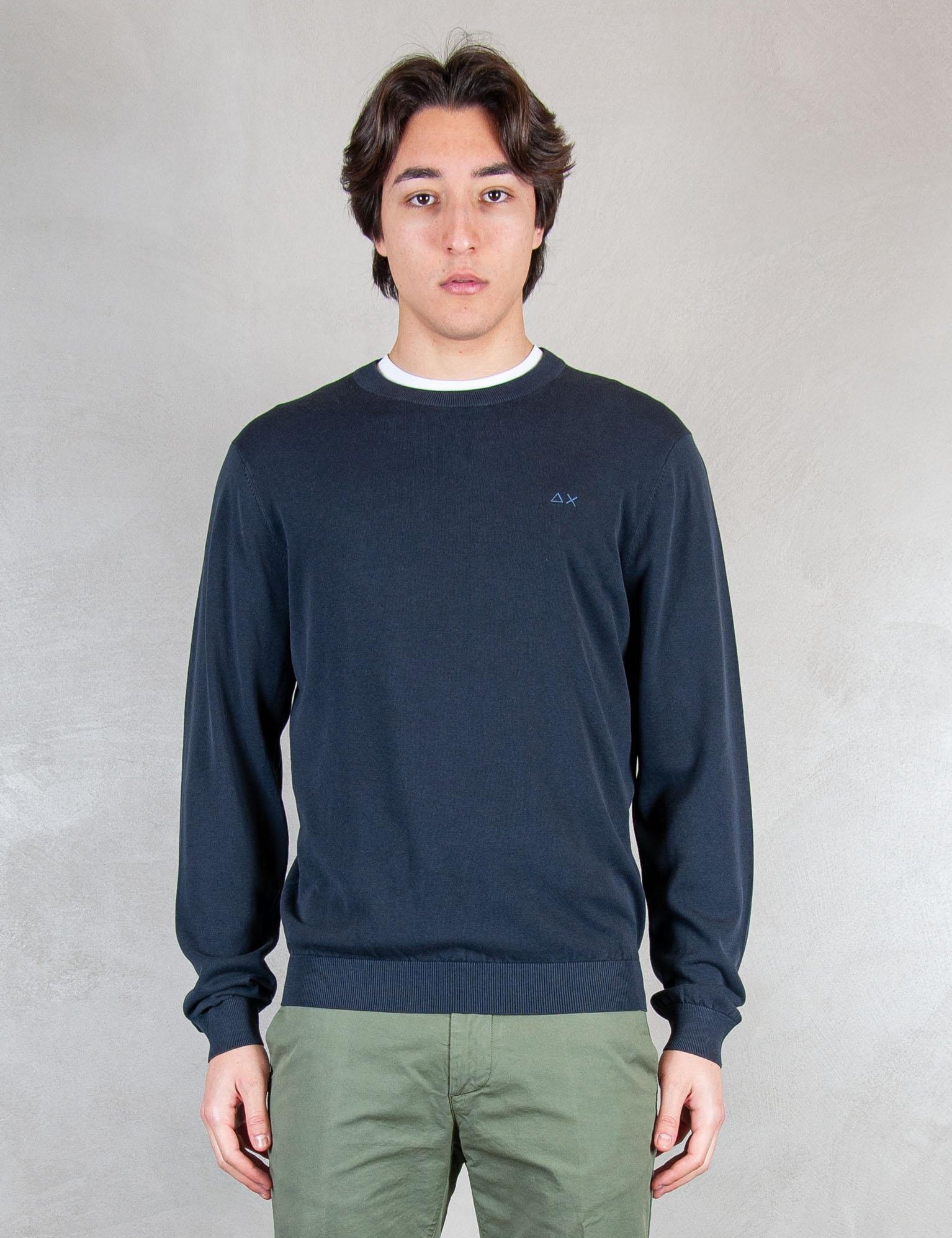 >Girocollo Stone Washed K36126 07 Sun68 