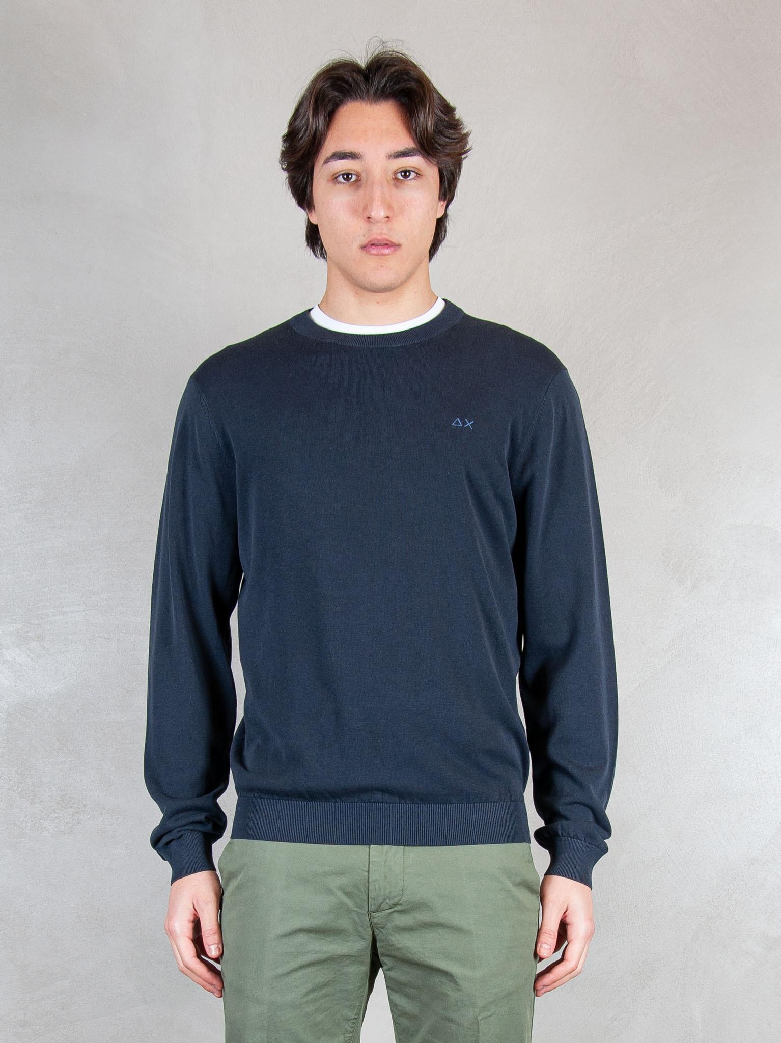 Sun68 Maglia Girocollo Stone Washed K36126 07 Sun68 