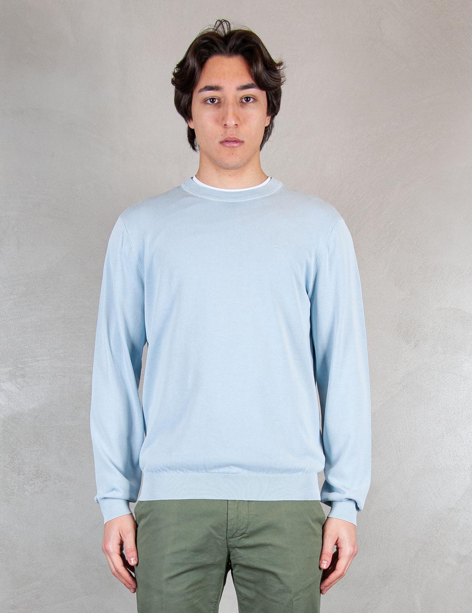>Girocollo Stone Washed K36126 05 Sun68 