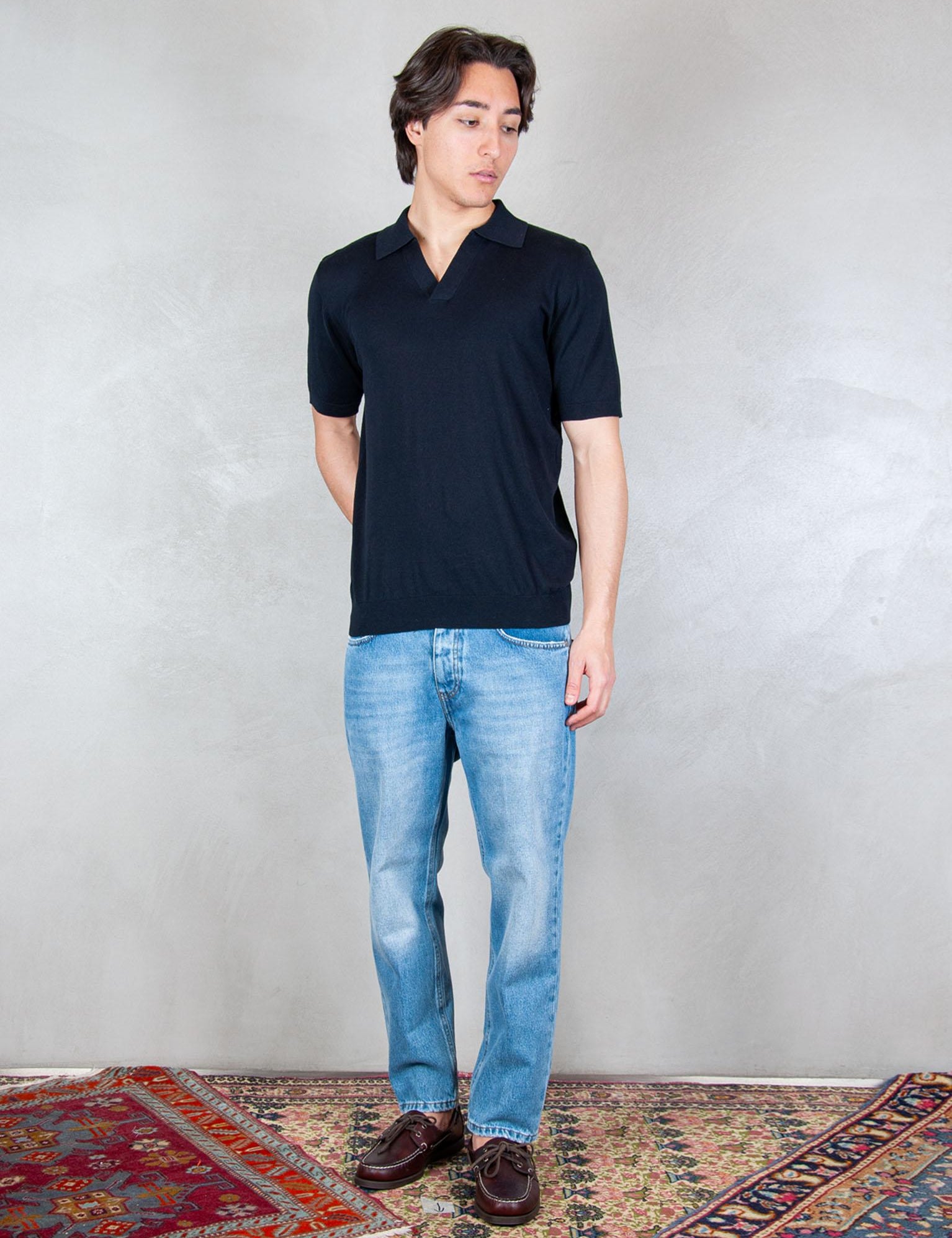 >Polo Capri ME3187 BLUE NAVY Seinse 