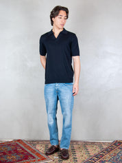 Seinse Maglia <BR/>Polo Capri ME3187 BLUE NAVY Seinse 