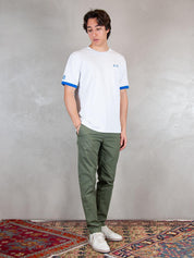 Sun68 T-shirt <BR/>Macro Logo T36120 01 Sun68 
