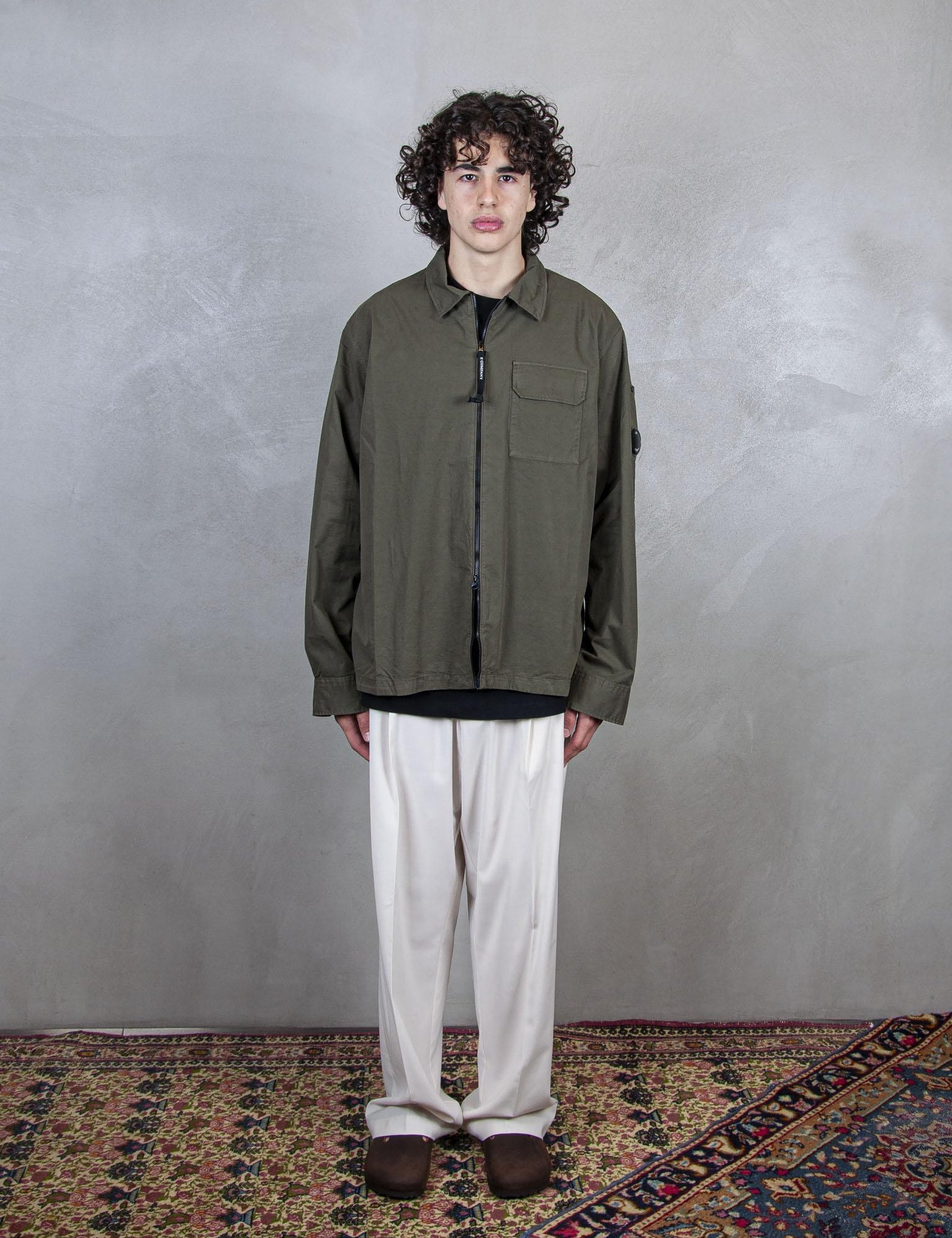 Overshirt Organic Gabardine OS124A-10143G 683 C.P. company 