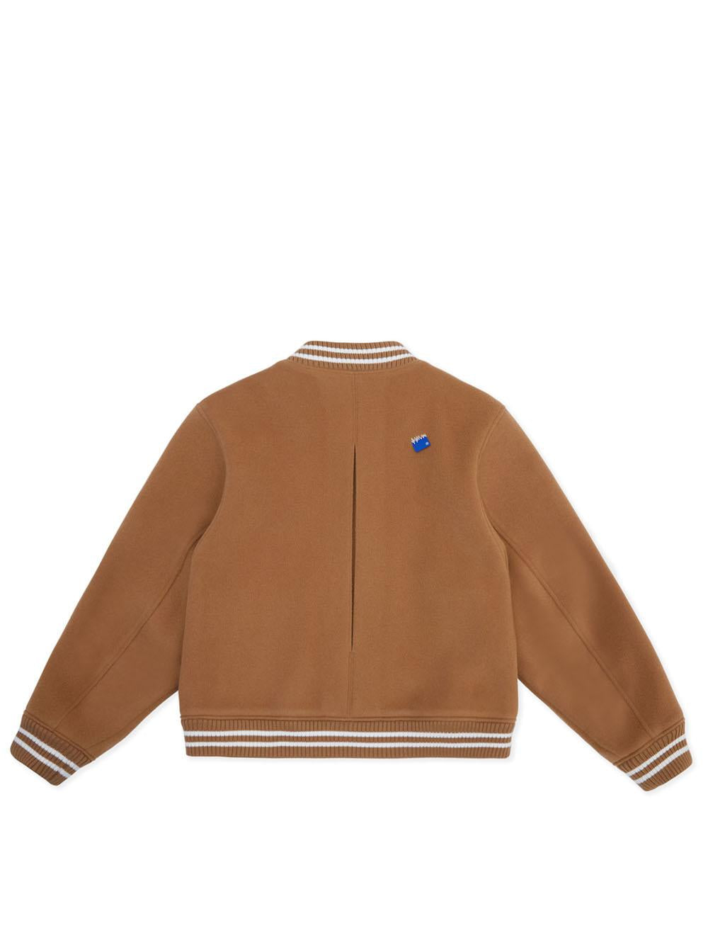 Ader Error Giubbotto College Bomber BM42FYJK0504 CM-CAMEL Ader Error 