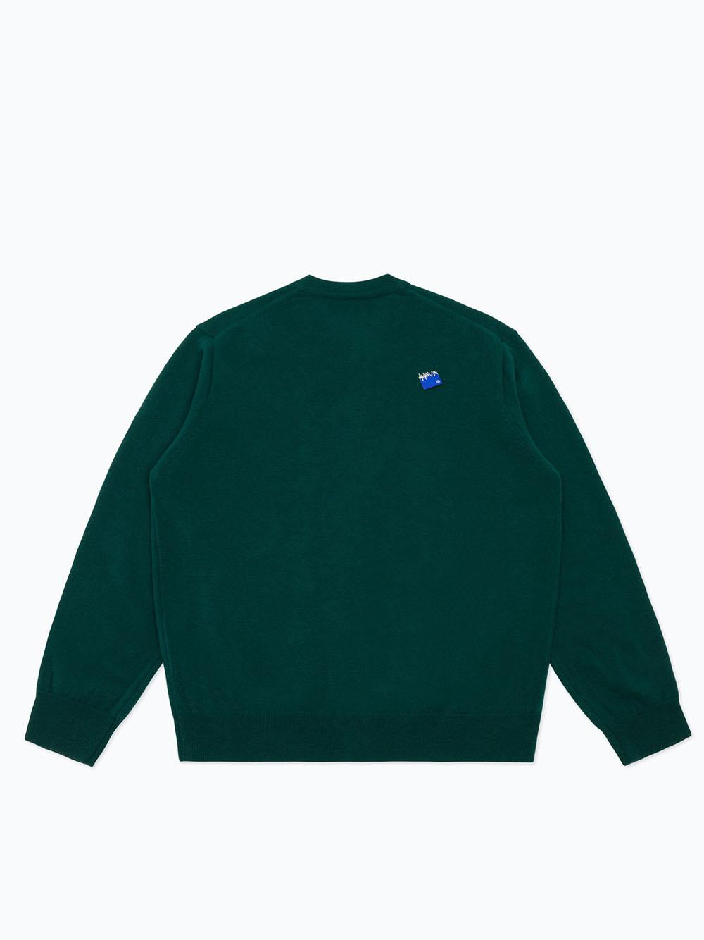Ader Error Maglia Tetris Cardigan BMSGFYKT0701 GN-GREEN Ader Error 