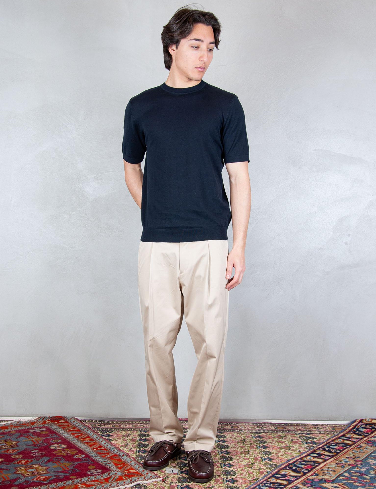 >Tshirt ME3186 BLUE NAVY Seinse 