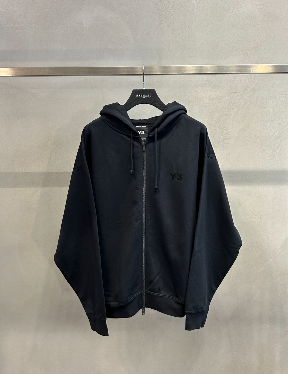 FL Zip Hoodie IW0073 BLACK Y3 