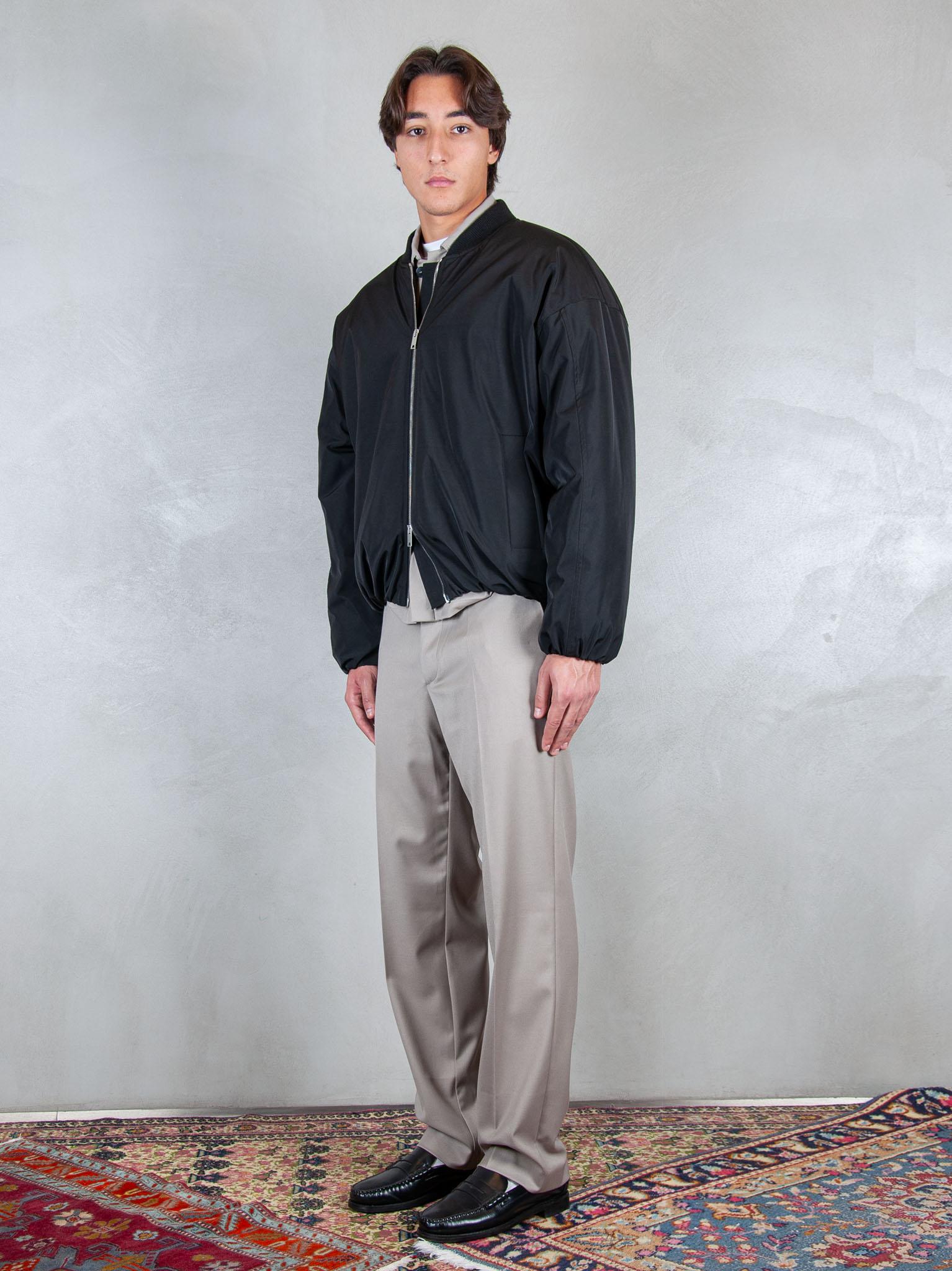 I'M Brian Giubbotto Bomber over GIU3477 NERO I'm Brain 