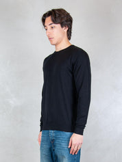 Seinse Maglia <BR/>Girocollo ME3184 NERO Seinse 
