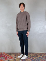 MC2 Saint Barth maglia <BR/>Malcom hooded wool MLC0001 00028I MC2 St Barth 