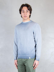 Luigi Gentile Maglia <BR/>Girocollo Lavato LG1353 90 Luigi Gentile 