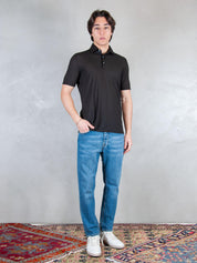 Luigi Gentile Maglia <BR/>Polo cotone Crepe LG1413 08 Luigi Gentile 