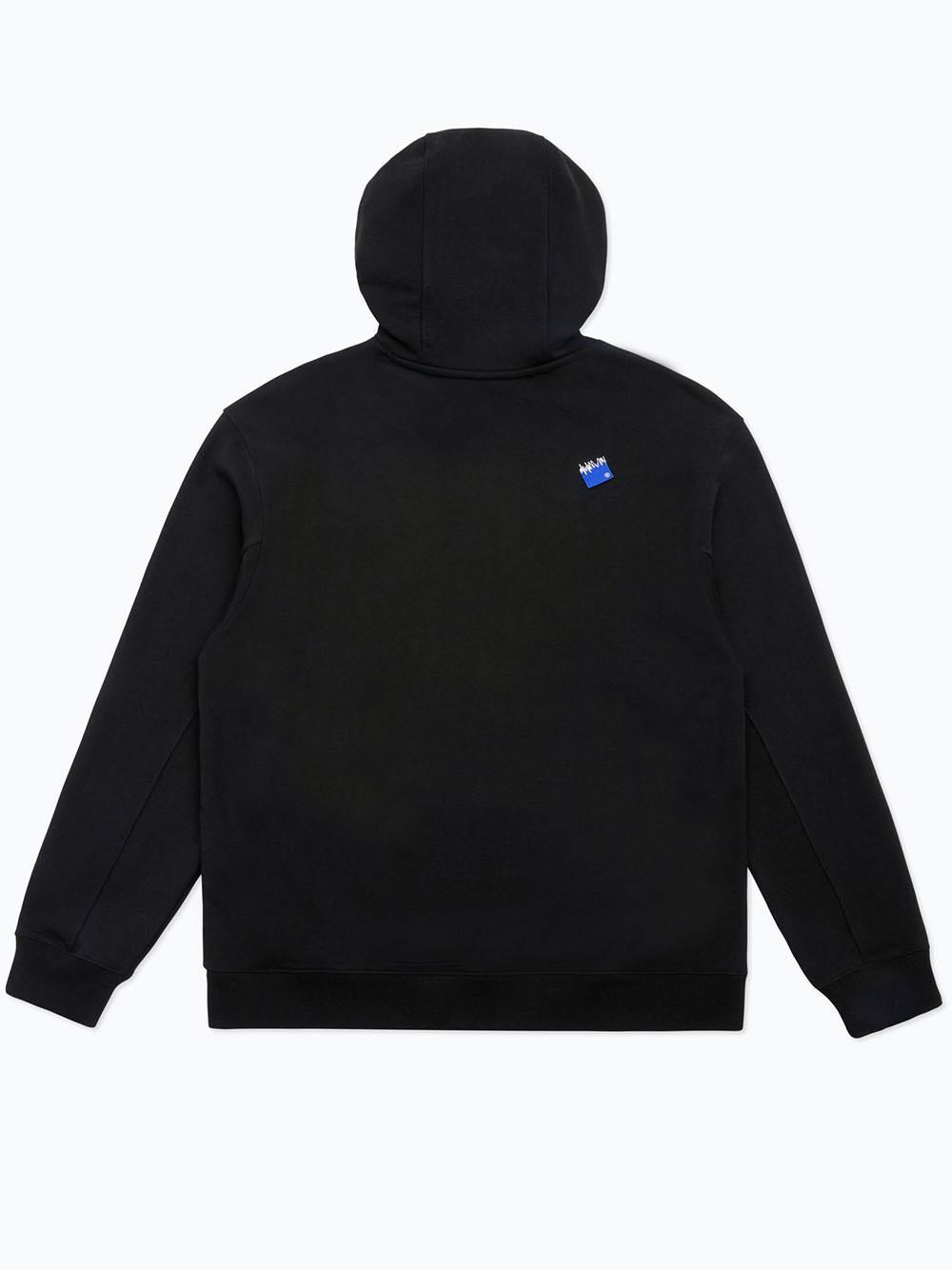 Ader Error Felpa Semi Oversized Hoodie BMSGFYHD0101 BK-NOIR Ader Error 