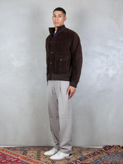 Circolo 1901 <BR/>Giubbotto Velluto Costa Francese CN4966 G1125 Circolo 