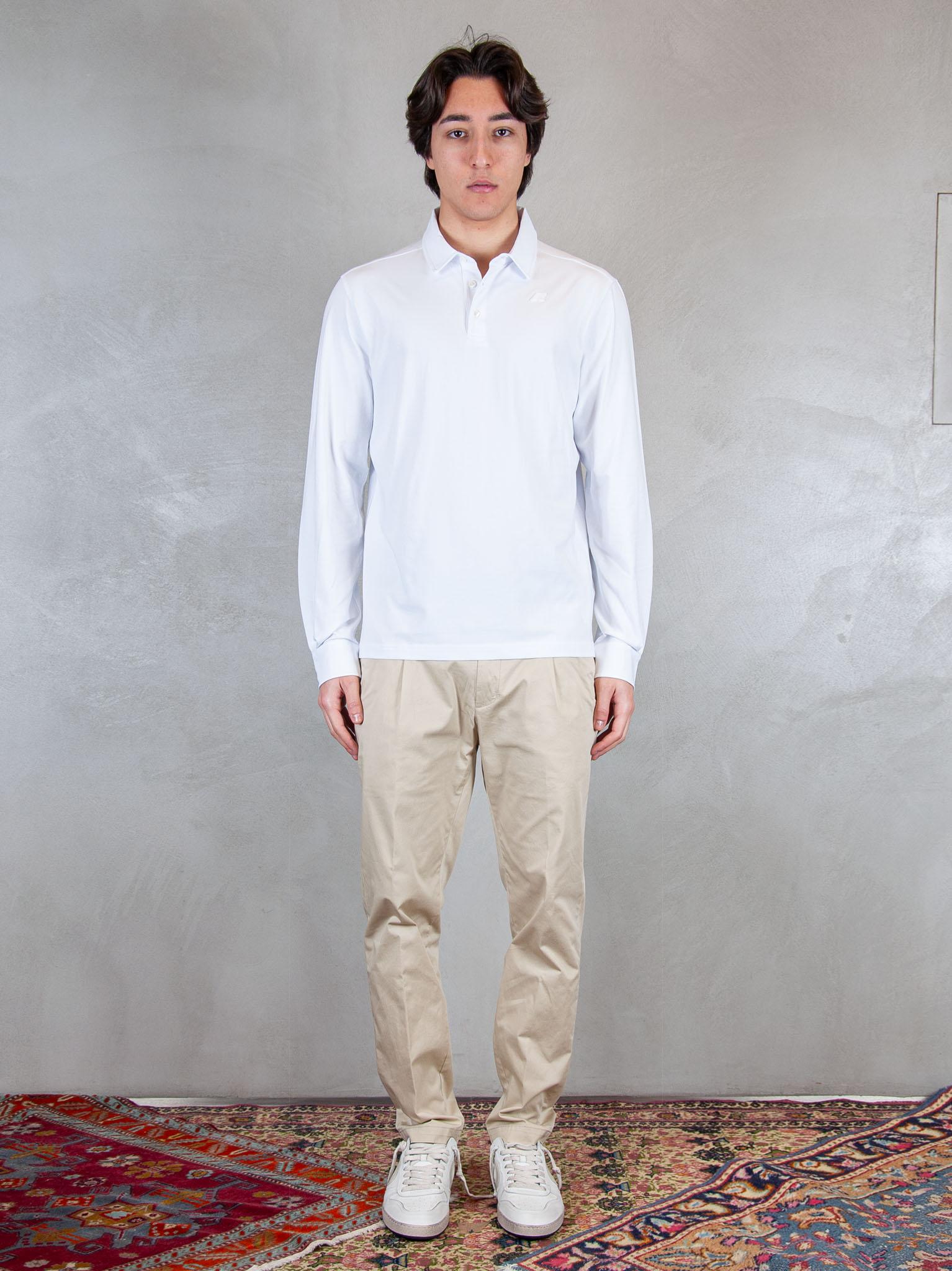 K-Way Polo  Tibor light stretch jersey K2142PW 001 K-Way 