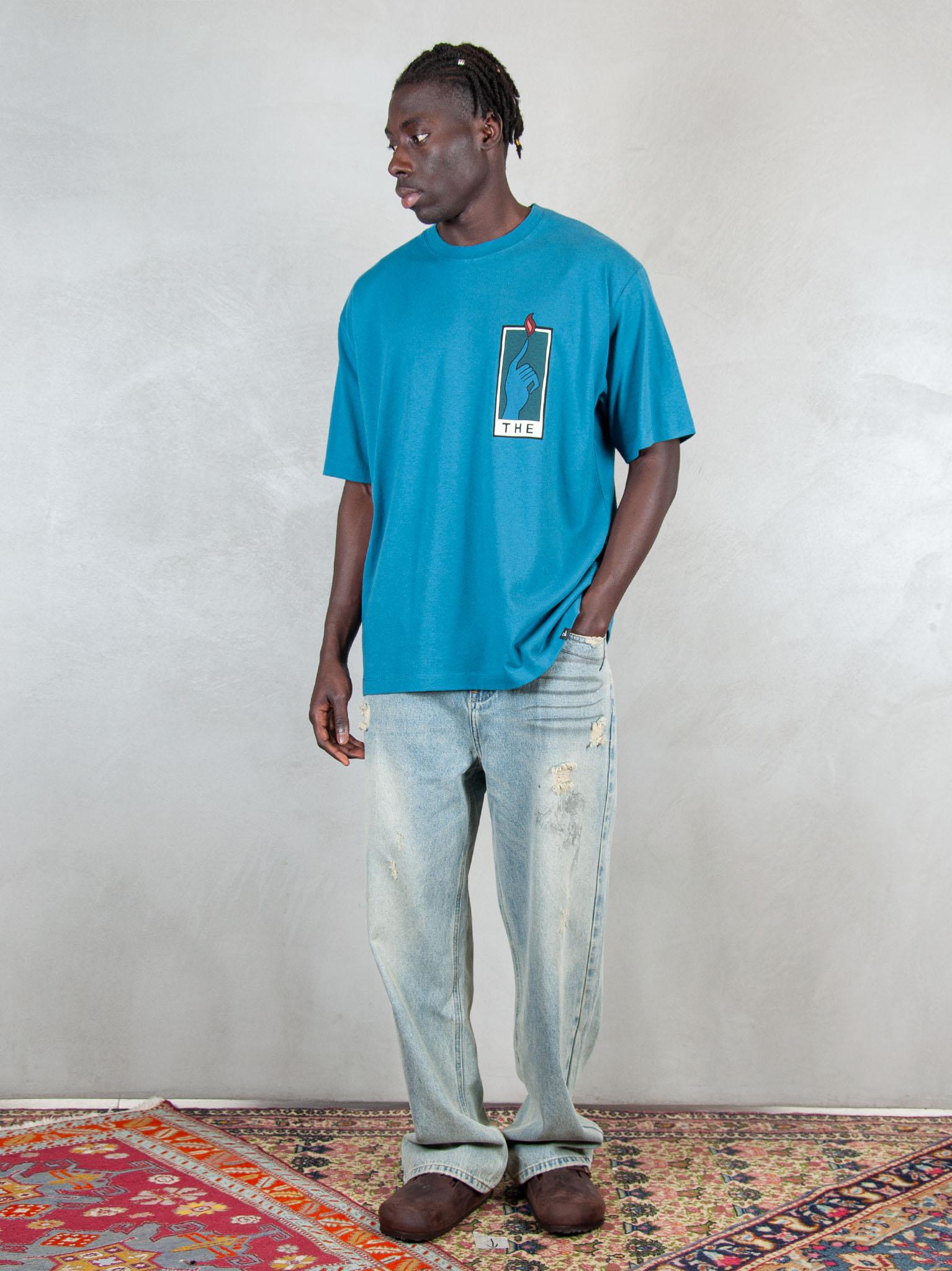 Parra T-shirt Hands of time 55285 BLUE Parra 