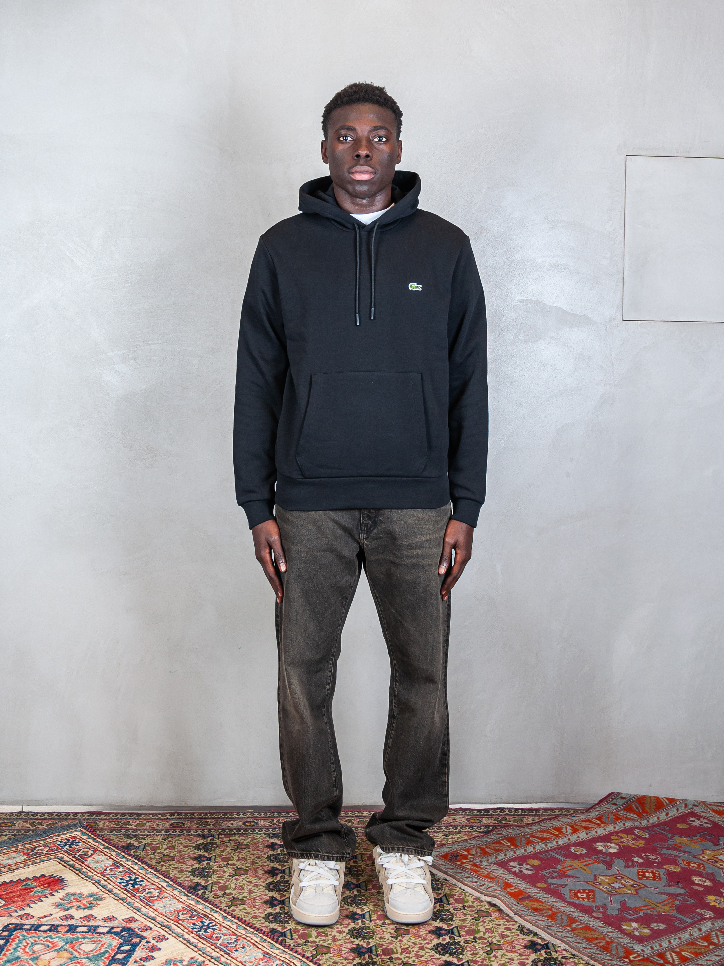 Lacoste Felpa cappuccio HS9623 031 Lacoste 