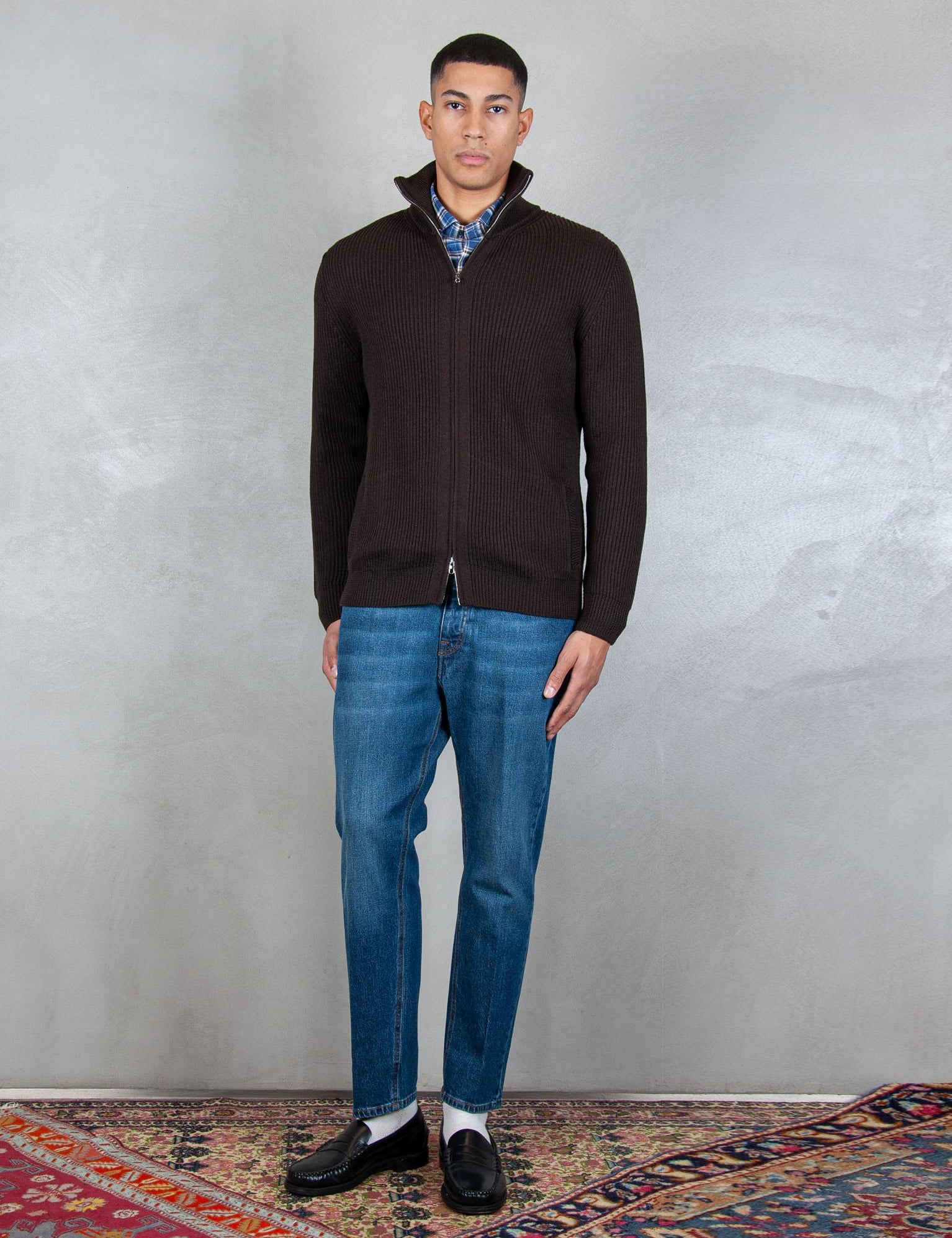 >Giubbotto Zip LG1185 15 Luigi Gentile 