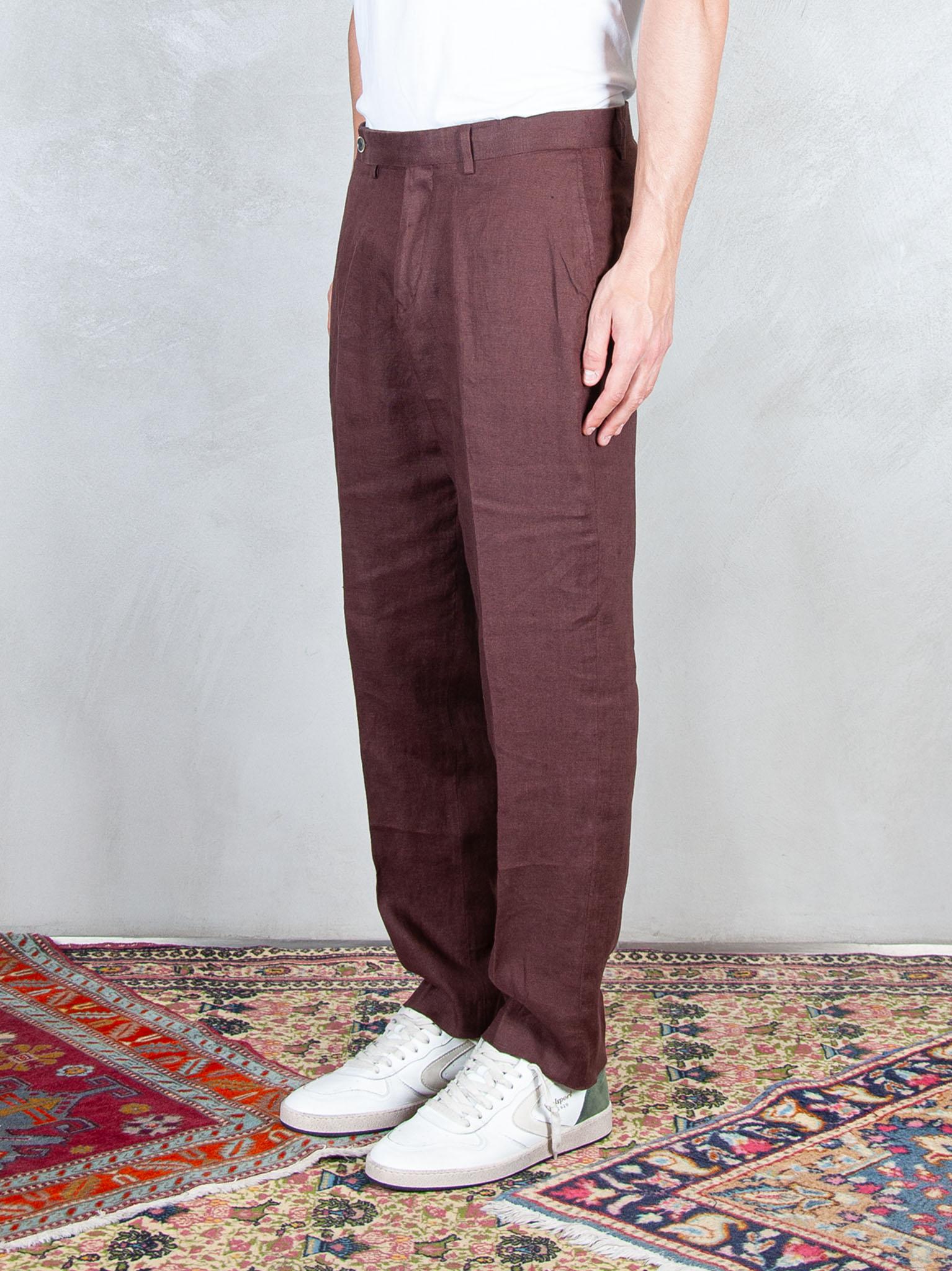 Seinse Pantaloni Lino PSE1523 MOKA Seinse 