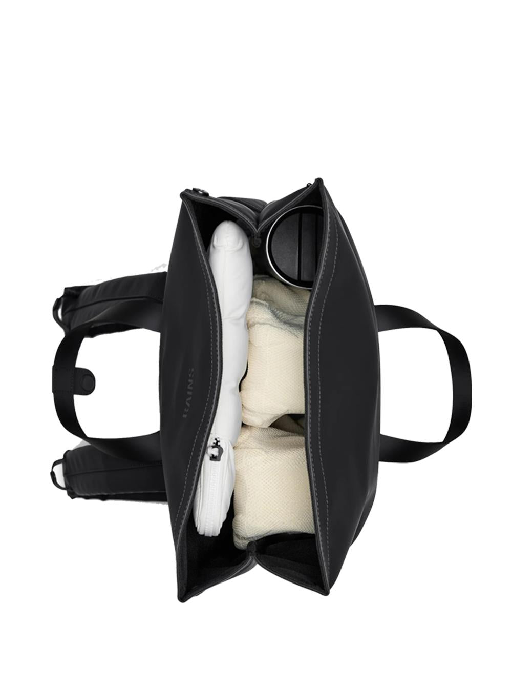  2WAY TOTE BACKPACK BLACK Rains 