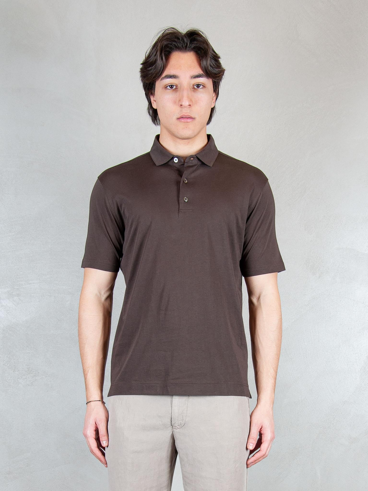 Raphael1966 Polo SS Cotone Pima DK17102 MORO Raphael - Dkt 
