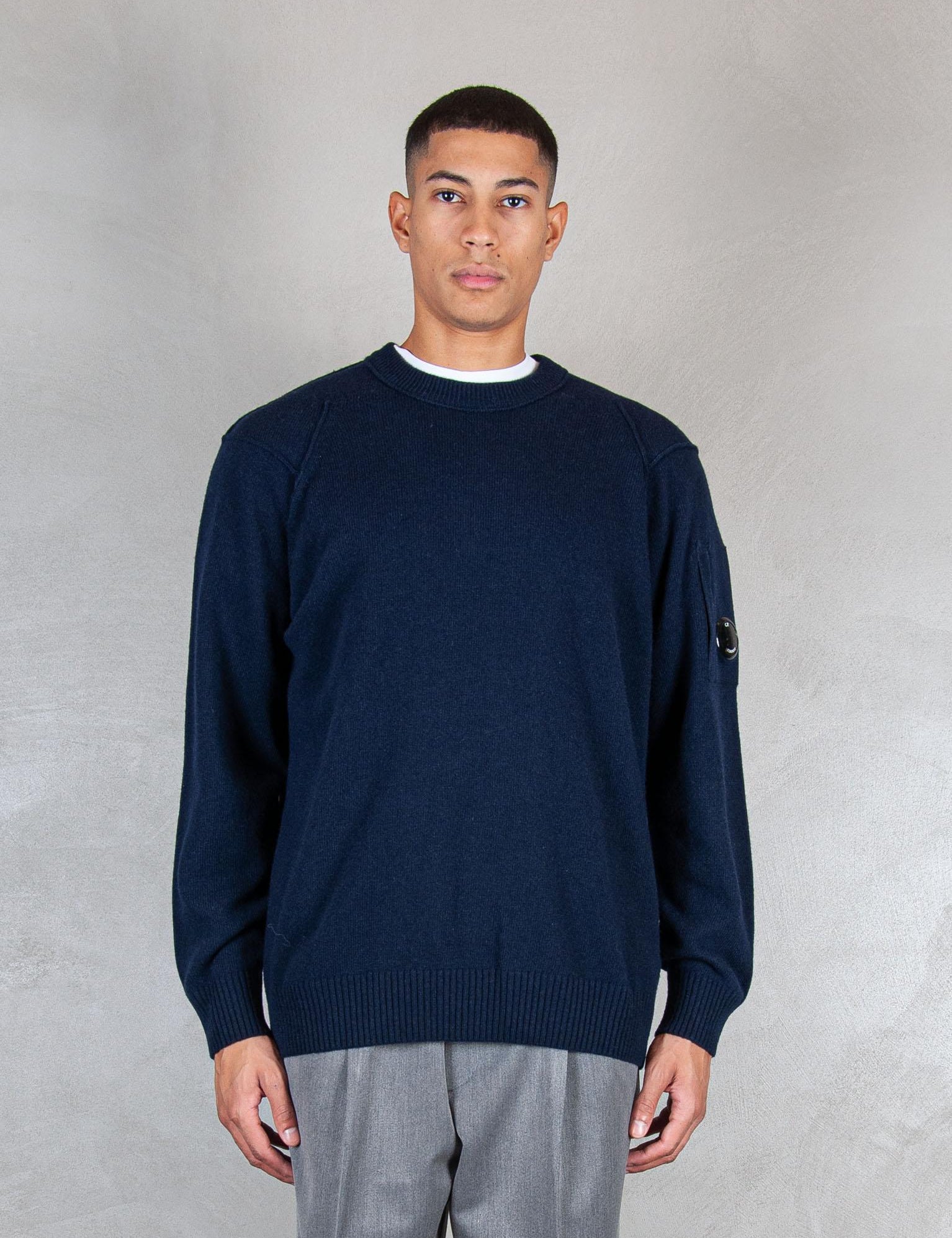 >Lambswool knit KN707A-110149A 888 C.P. company 