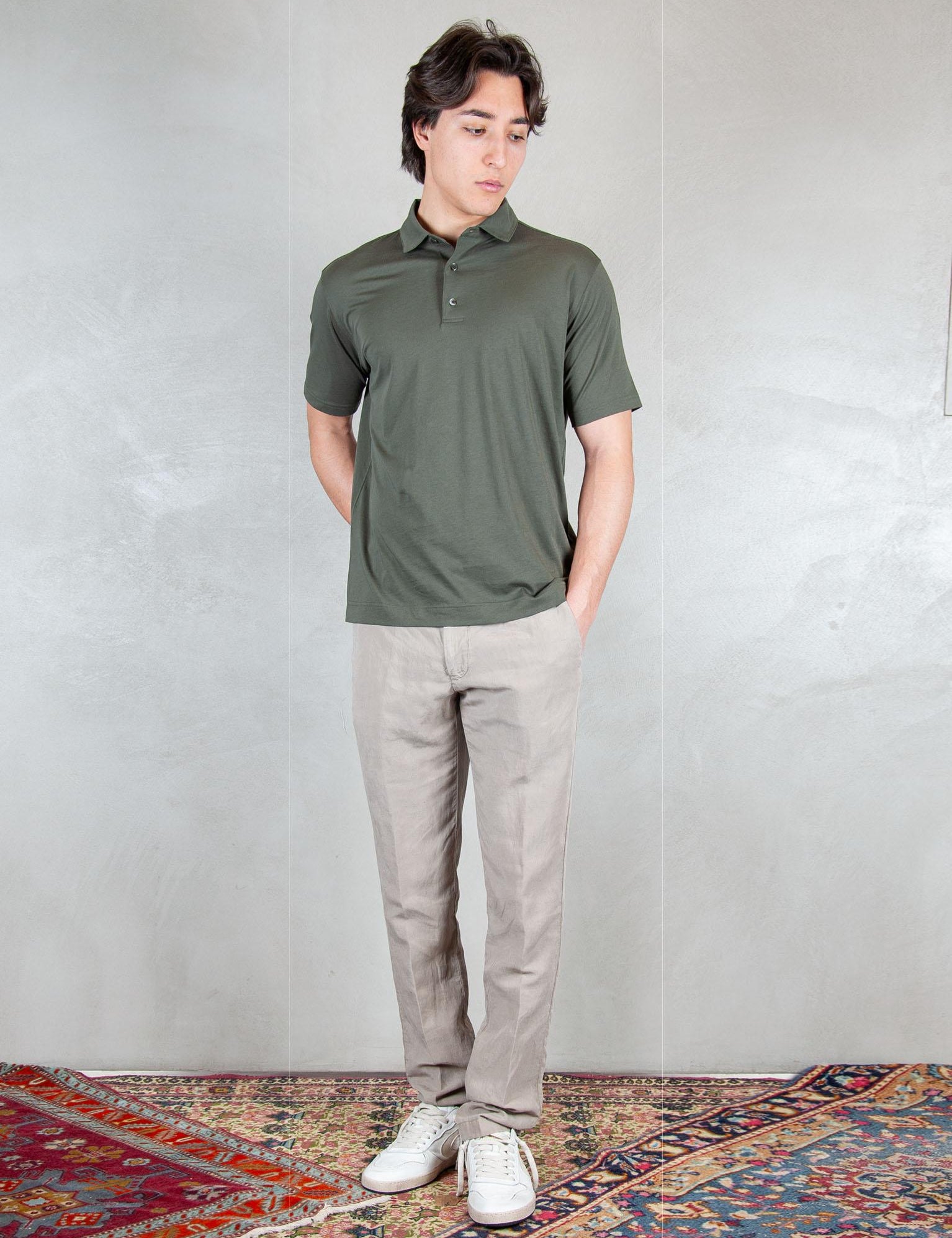 >SS Cotone Pima DK17102 MILITARE Raphael - Dkt 