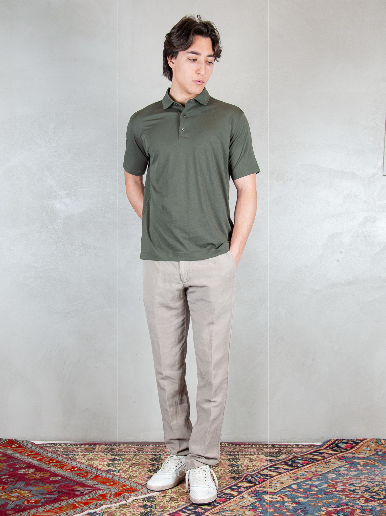 Raphael1966 Polo SS Cotone Pima DK17102 MILITARE Raphael - Dkt 