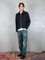 I'M Brian <BR/>Overshirt zip GIU3472 NERO I'm Brain 