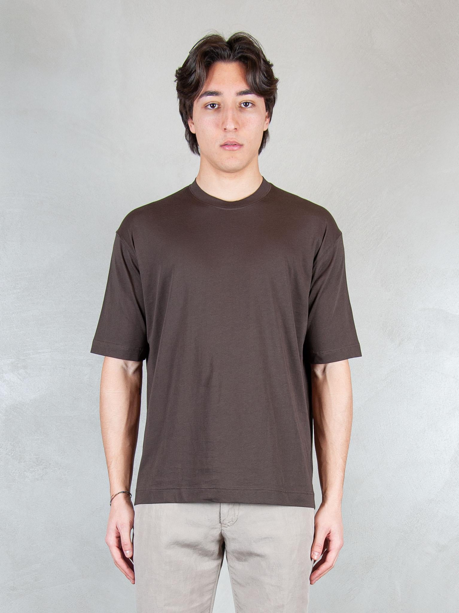 Raphael1966 Tshirt Basic Cotone Pima DK17106 MORO Raphael - Dkt 