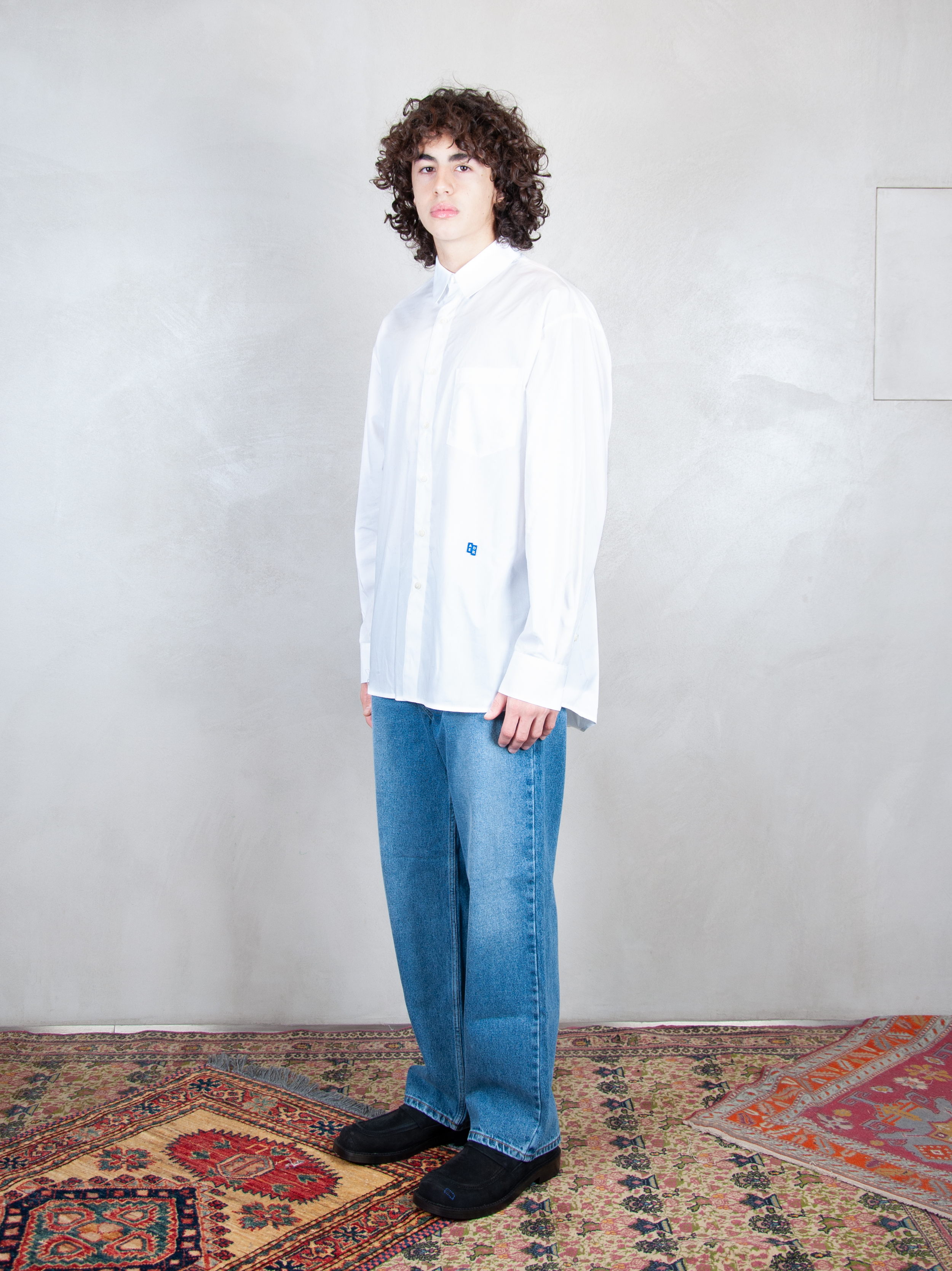 Ader Error Camicia Classic Shirt BMSGFYSH0101 WH-WHITE Ader Error 
