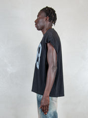 Acupuncture T-shirt <BR/>Touch Down TOUCH DOWN WASHED BLACK Acupuncture 