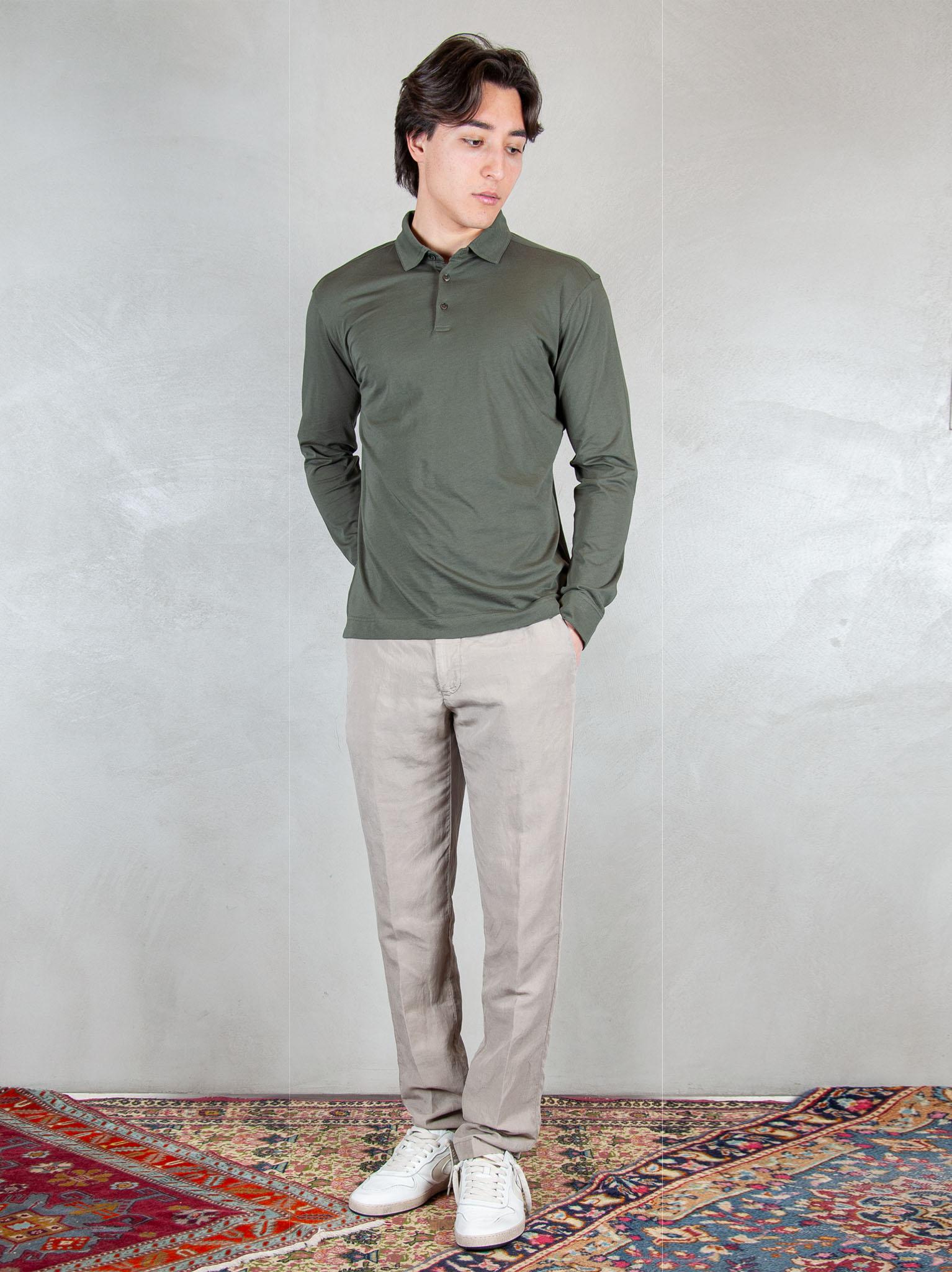 Raphael1966 Polo Cotone Pima DK17101 MILITARE Raphael - Dkt 